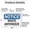 Signmission Waste Antifreeze, 10 in W x Rectangle, Aluminum OS-2PACK-NS-A-710-L-18954 - alternate 4